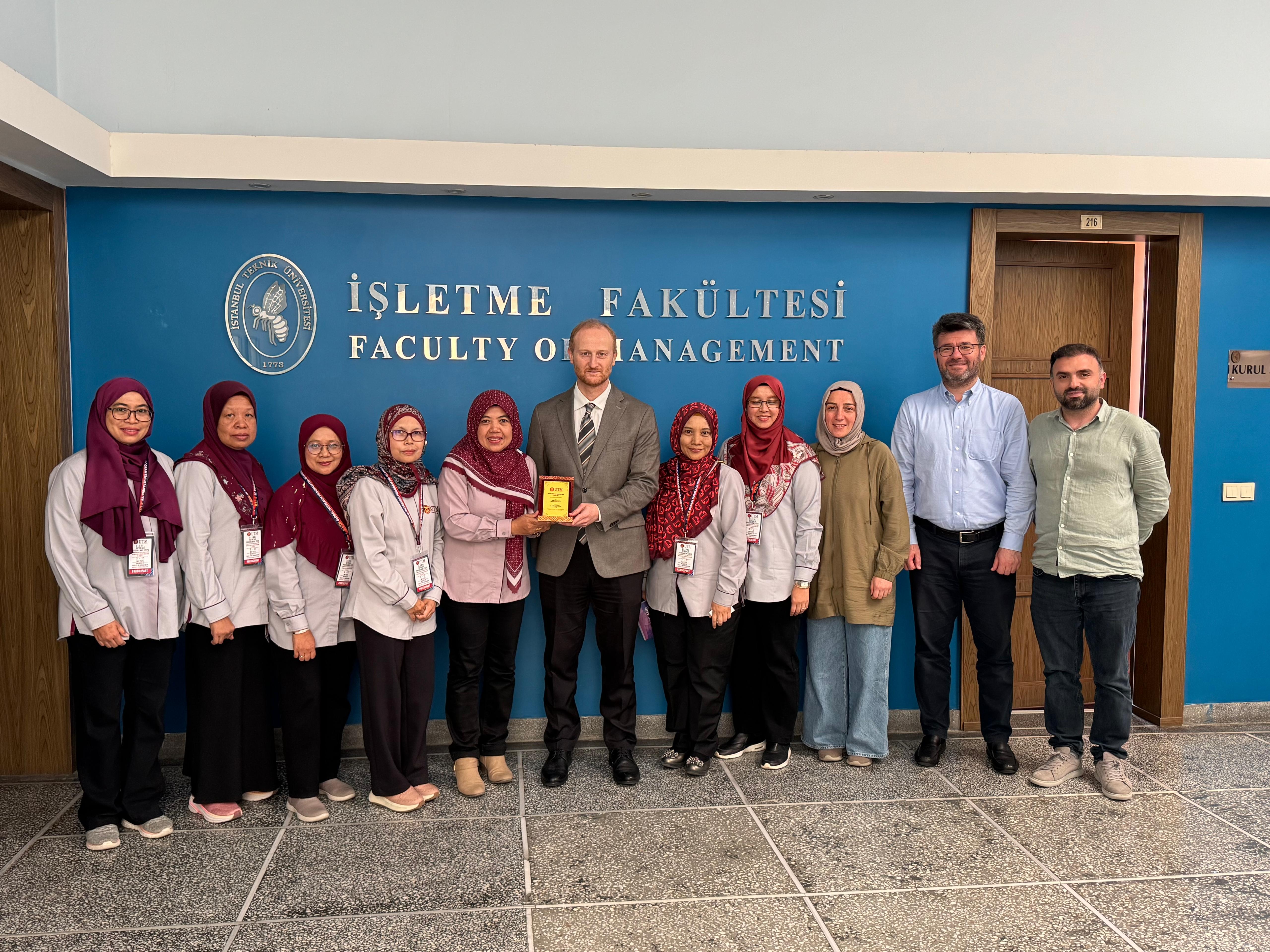 Delegation from Universiti Teknologi Malaysia Delegation from Universiti Teknologi Malaysia